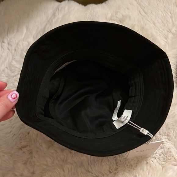 Anine Bing Paris Embroidered-Logo Bucket Hat - Picture 6 of 8